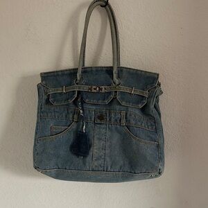 Denim Jirkin Bag